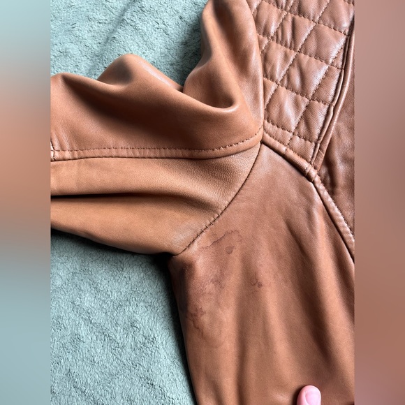 DKNYC Leather Motto Jacket - Picture 4 of 6